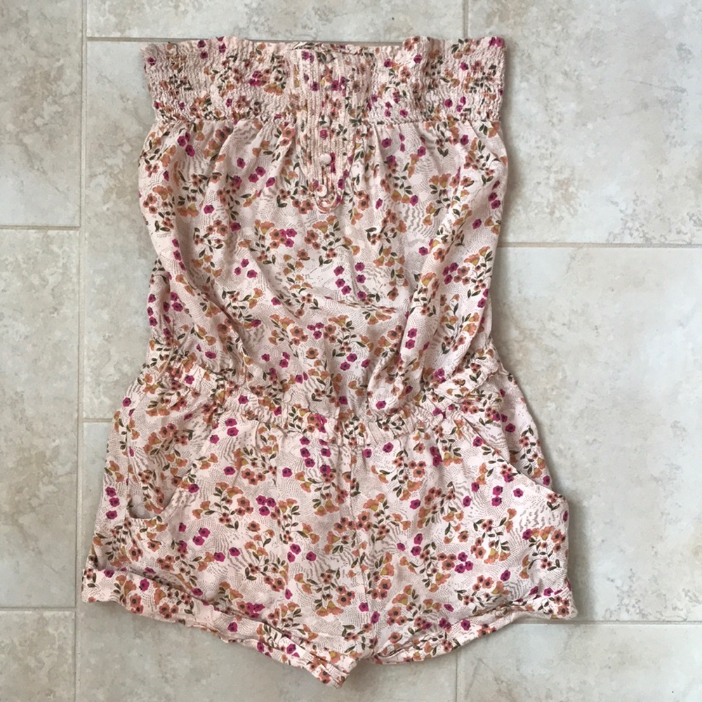 Tube Top Romper